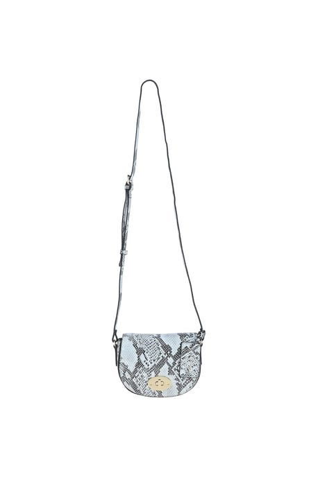 'Borsa della Moda' Real Leather Saddle Crossbody Bag - Image 2