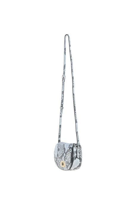 'Borsa della Moda' Real Leather Saddle Crossbody Bag - Image 3