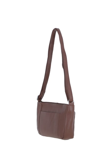 'Iverness' Real Leather Crossbody Bag - Image 5