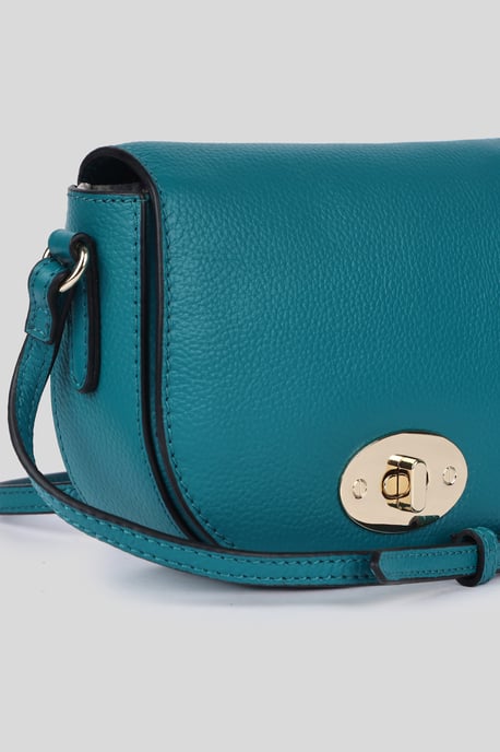 'Borsa della Moda' Real Leather Saddle Crossbody Bag - Image 2