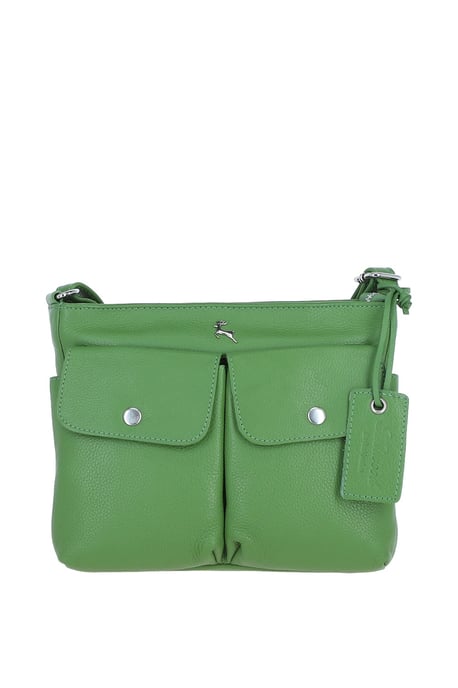 'Cardiff' Real Leather Crossbody Bag - Image 1