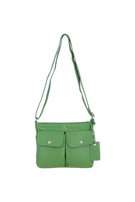'Cardiff' Real Leather Crossbody Bag - Image 2