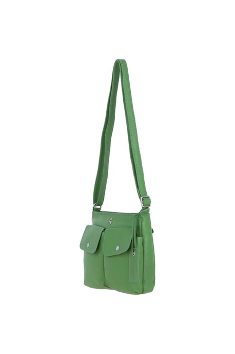 'Cardiff' Real Leather Crossbody Bag - Image 3