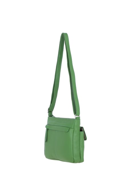 'Cardiff' Real Leather Crossbody Bag - Image 5