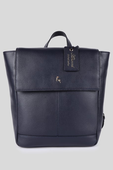 'Lussuria Venezia' Real Leather Flapover Backpack - Image 1