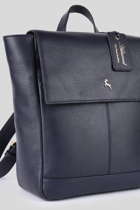 'Lussuria Venezia' Real Leather Flapover Backpack - Image 2