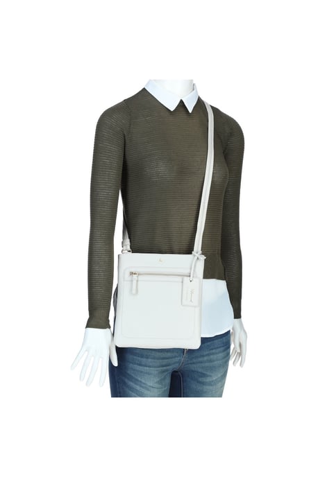 'Cienna' Real Leather Crossbody Bag - Image 5