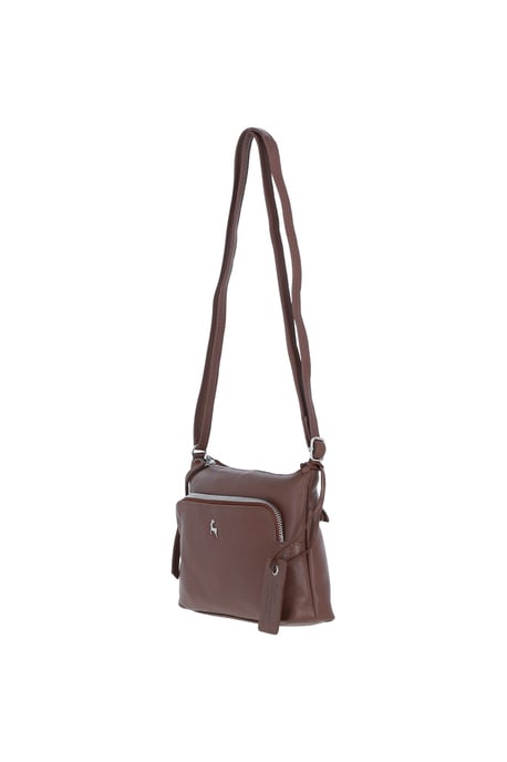 'Bristol' Real Leather Crossbody Bag - Image 3