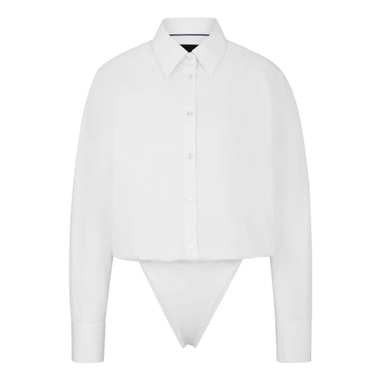 Boss Dames/Dames Naomi X Katoenen Bodysuit (Wit) - Image 1
