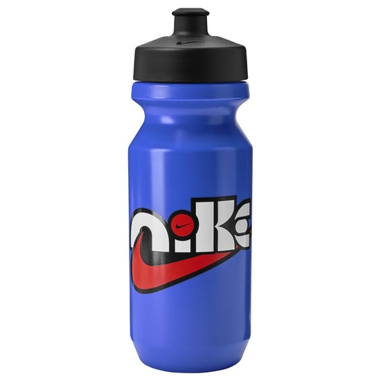 Nike Big Mouth Graphic 650ml Water Bottle (Royal Blue/Black) - Image 1