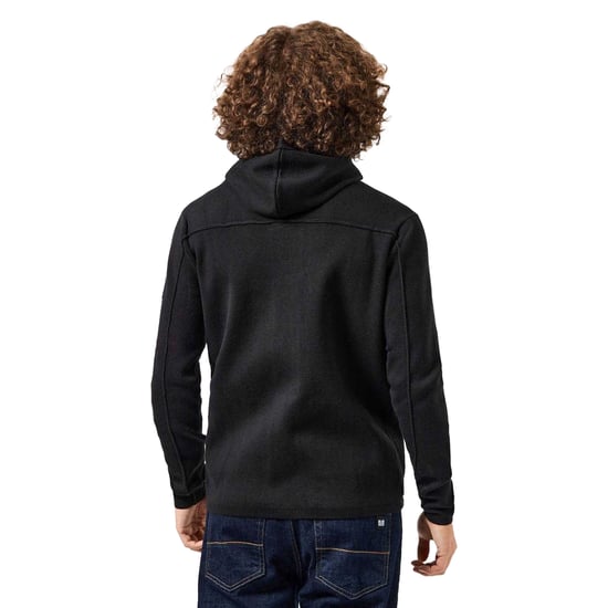 Weekend Offender Herr Enzo Full Zip Hoodie (Svart) - Image 2