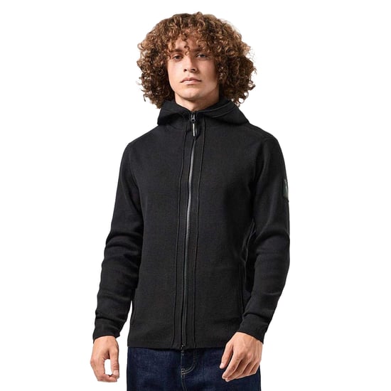 Weekend Offender Herr Enzo Full Zip Hoodie (Svart) - Image 5