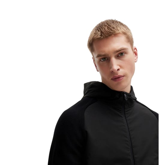 Boss Heren Modak Full Zip Hoodie (Zwart) - Image 6