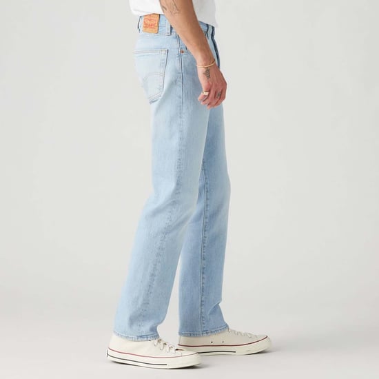 Men's Levis 501 Original Brooklyn Steel Jeans in Light Blue - Image 2