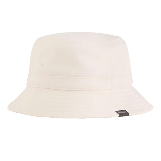 Puma Unisex Adult Premium Essential Logo Bucket Hat (Wit) - Image 2