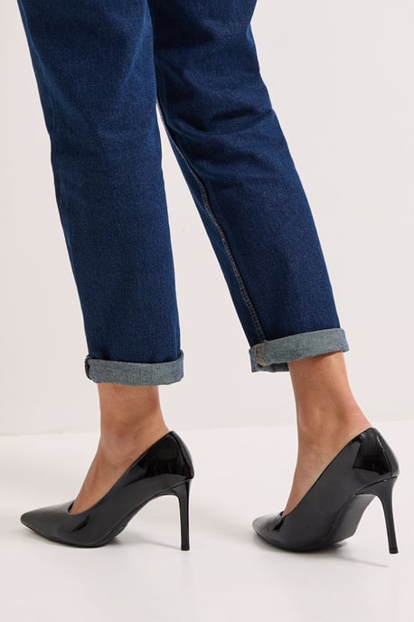 Wide Fit Dash Pointed High Stiletto Heel Court Shoes - Image 4