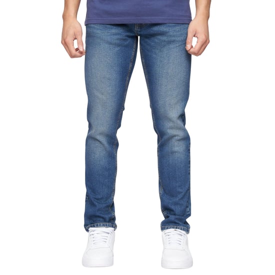 Crosshatch Buraca Slim Jeans för män (Stentvätt) - Image 1