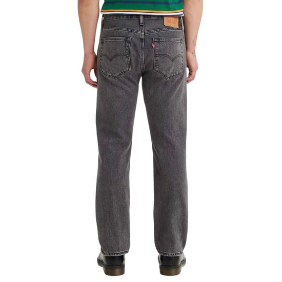 Levis Mens 501 93 Straight Jeans (Svart) - Image 2