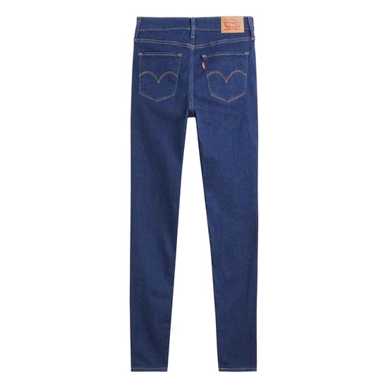 Levis Dames/Dames 720 Rinse High Rise Super Skinny Jeans (Donkerblauw) - Image 2