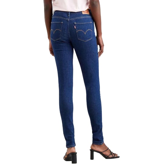 Levis Dames/Dames 720 Rinse High Rise Super Skinny Jeans (Donkerblauw) - Image 4