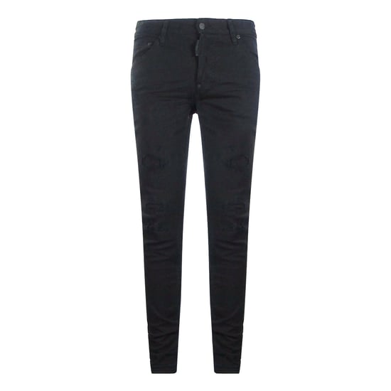 Dsquared2 Cool Guy Jean Zwarte Versterkte Ripped Jeans - Image 1