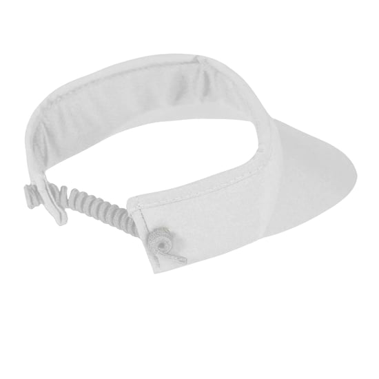 Island Green Dames/Dames Diamante Logo Golf Zonneklep (Wit) - Image 2