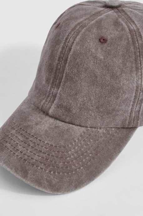 Chocolate Washed Baseball Cap - Image 3