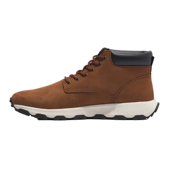 Timberland Heren Winsor Park Leren Veterschoenen (Cognac) - Image 3