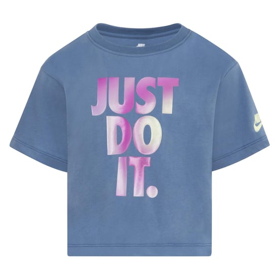 Nike Kinderen Just Do It Solarised T-Shirt (Blauw) - Image 1