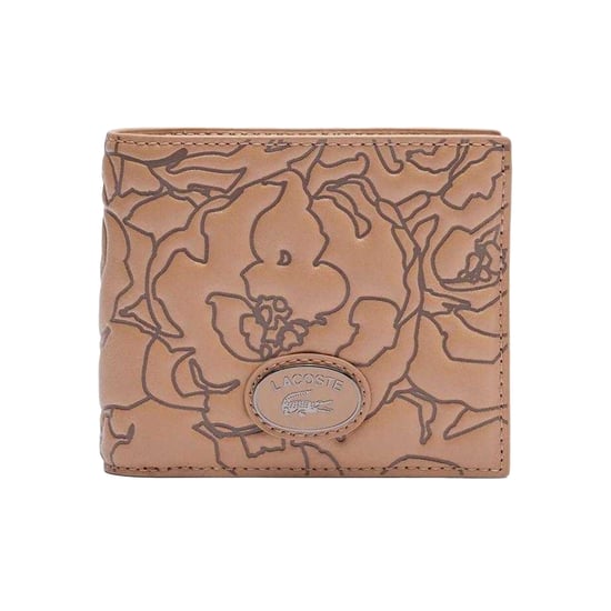 Lacoste Holiday Billfold Leather Wallet (Brown) - Image 1