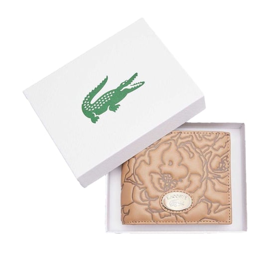 Lacoste Holiday Billfold Leather Wallet (Brown) - Image 2