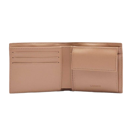Lacoste Holiday Billfold Leather Wallet (Brown) - Image 3
