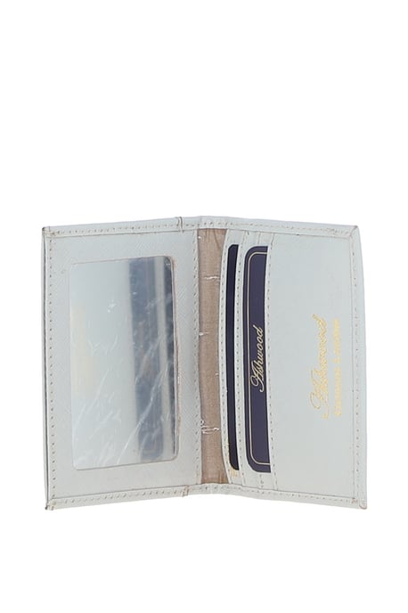 Elegant Real Leather Card Holder & Key Ring Set - Image 3