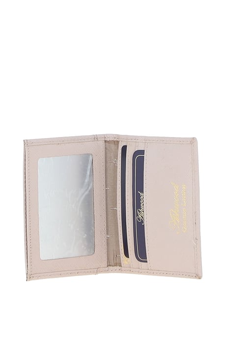 Elegant Real Leather Card Holder & Key Ring Set - Image 3