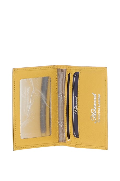 Elegant Real Leather Card Holder & Key Ring Set - Image 3