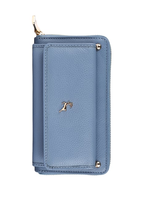 “Dempsey” Large Real Leather Matinee Purse - Image 1