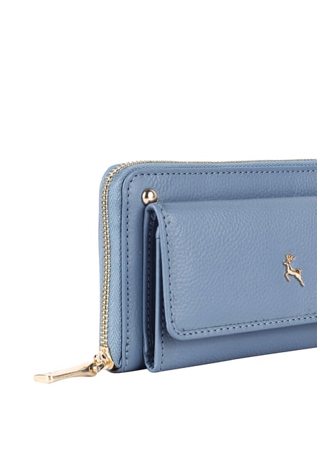 “Dempsey” Large Real Leather Matinee Purse - Image 2