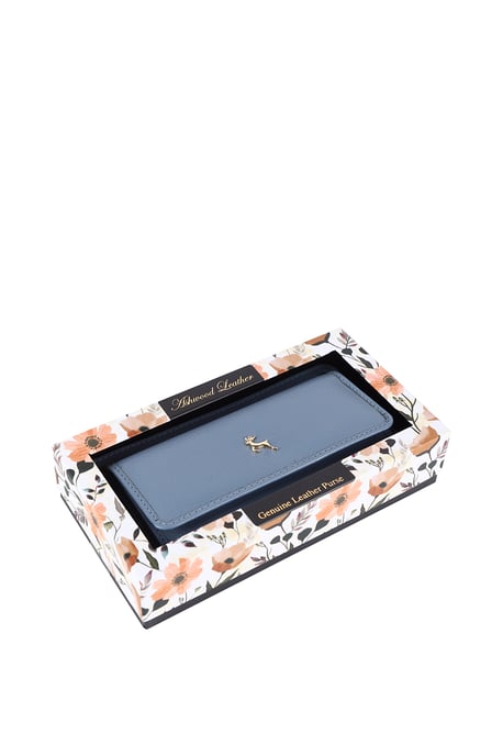 “Dempsey” Large Real Leather Matinee Purse - Image 3
