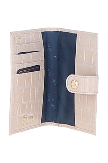 'Wise Tour' Croc Print Real Leather Gift Travel Set - Image 4