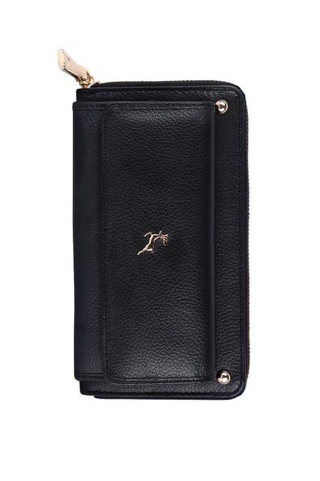 “Dempsey” Large Real Leather Matinee Purse - Image 1