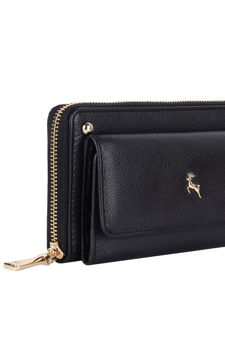 “Dempsey” Large Real Leather Matinee Purse - Image 2