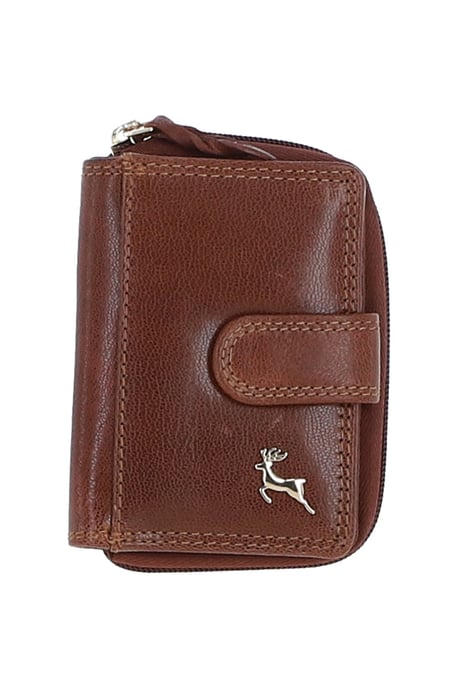 Real Leather Compact Purse - Image 1