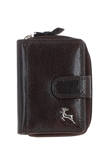 Real Leather Compact Purse - Image 1