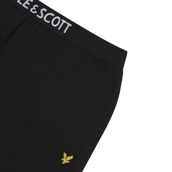 Lyle & Scott Kinder/Kinder Loungewear Set (Zwart) - Image 5