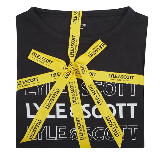 Lyle & Scott Kinder/Kinder Loungewear Set (Zwart) - Image 6