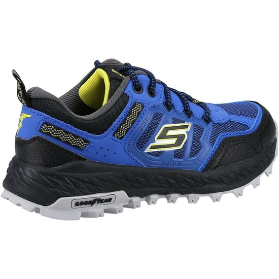Skechers Jongens Fuse Tread Leren Trainers (Koningsblauw/zwart) - Image 3