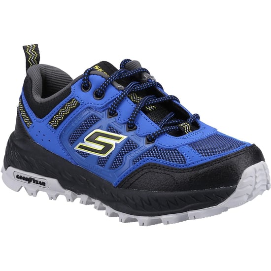 Skechers Jongens Fuse Tread Leren Trainers (Koningsblauw/zwart) - Image 5