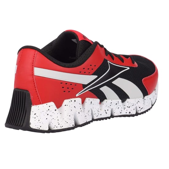 Reebok Kinderen/Dynamica 2.0 Zig Zag Trainers (Rood, Wit) - Image 2