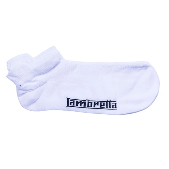 Lambretta Mens Trainer Socks (Pack of 3) (White) - Image 2