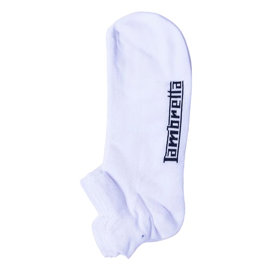 Lambretta Mens Trainer Socks (Pack of 3) (White) - Image 3
